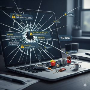 Kebiasaan Buruk yang Bikin Laptop Cepat Rusak