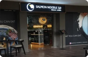 instalasi cctv dan internet di salmon noodle 3.0