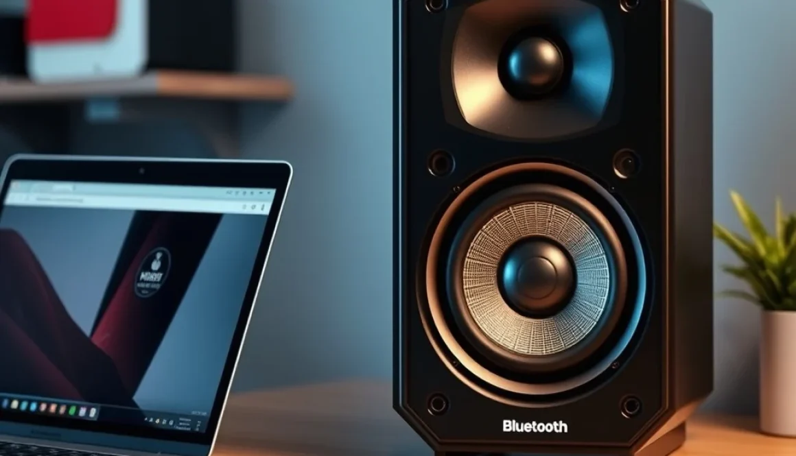 Speaker Aktif 12 Inch Bluetooth Super Mega Bass - 12-inch active Bluetooth speaker with mega bass for home office