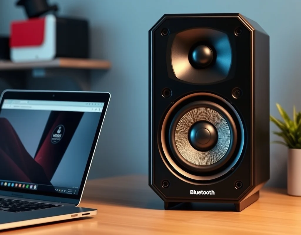Speaker Aktif 12 Inch Bluetooth Super Mega Bass - 12-inch active Bluetooth speaker with mega bass for home office