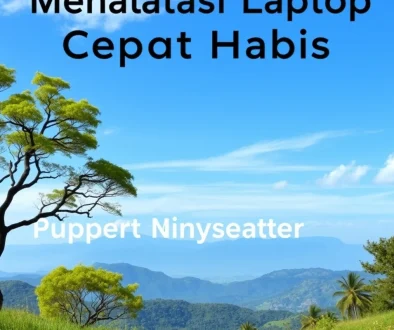 Mengatasi Baterai Laptop Cepat Habis Mengatasi Baterai Laptop Cepat Habis dengan Ganti di Tempat