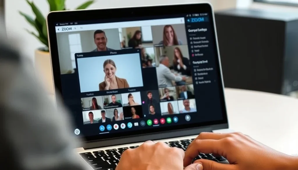 atur zoom meeting laptop agar tidak lag dan suara jernih